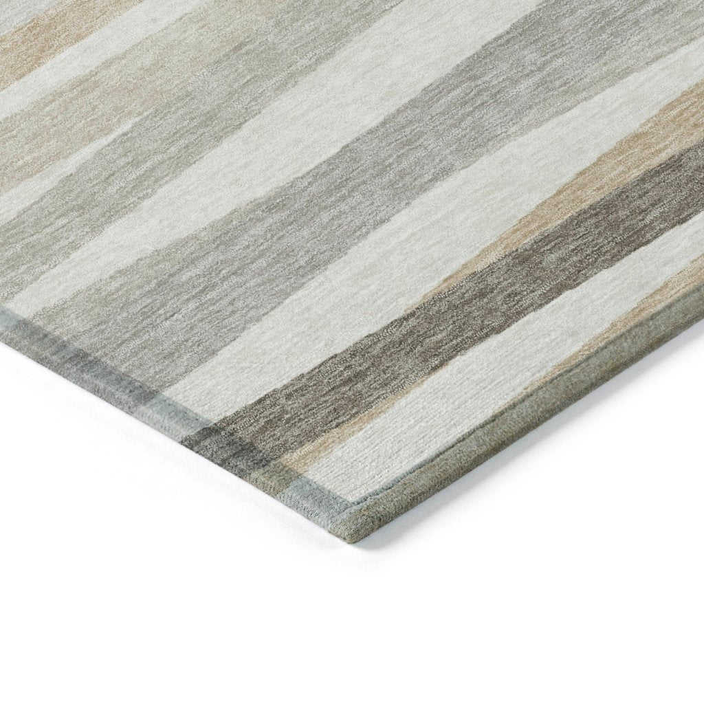 LOOMLAN Rugs Liora Ivory Washable Indoor-Outdoor Rug