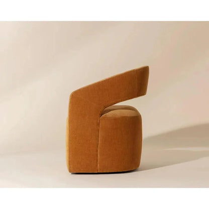 SUNPAN Lloret Fabric Wheeled Dining Armchair