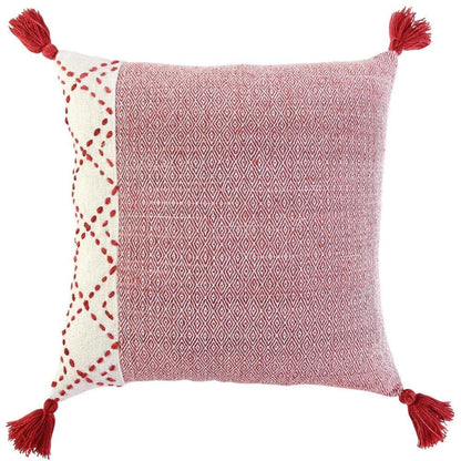 Lois Outdoor Throw Pillow With Tassels