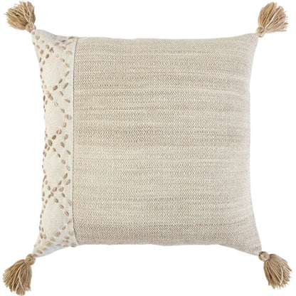 Lois Outdoor Throw Pillow With Tassels