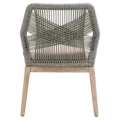 Loom Fabric Armless Dining Chair 2PC - LOOMLAN - Essentials For Living - Dining Chairs