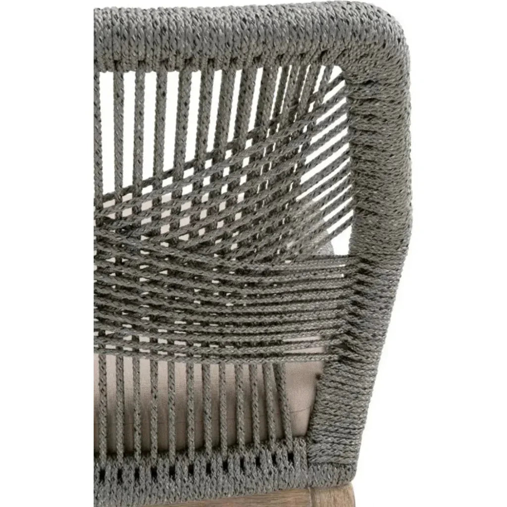 Loom Fabric Armless Dining Chair 2PC - LOOMLAN - Essentials For Living - Dining Chairs