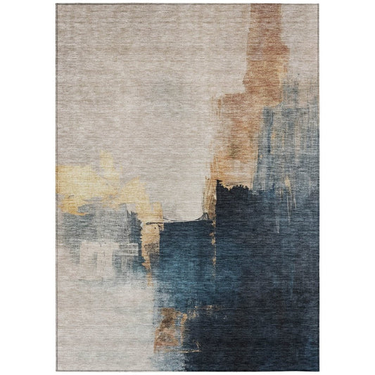 LOOMLAN Rugs Looma Brown Washable Indoor-Outdoor Rug