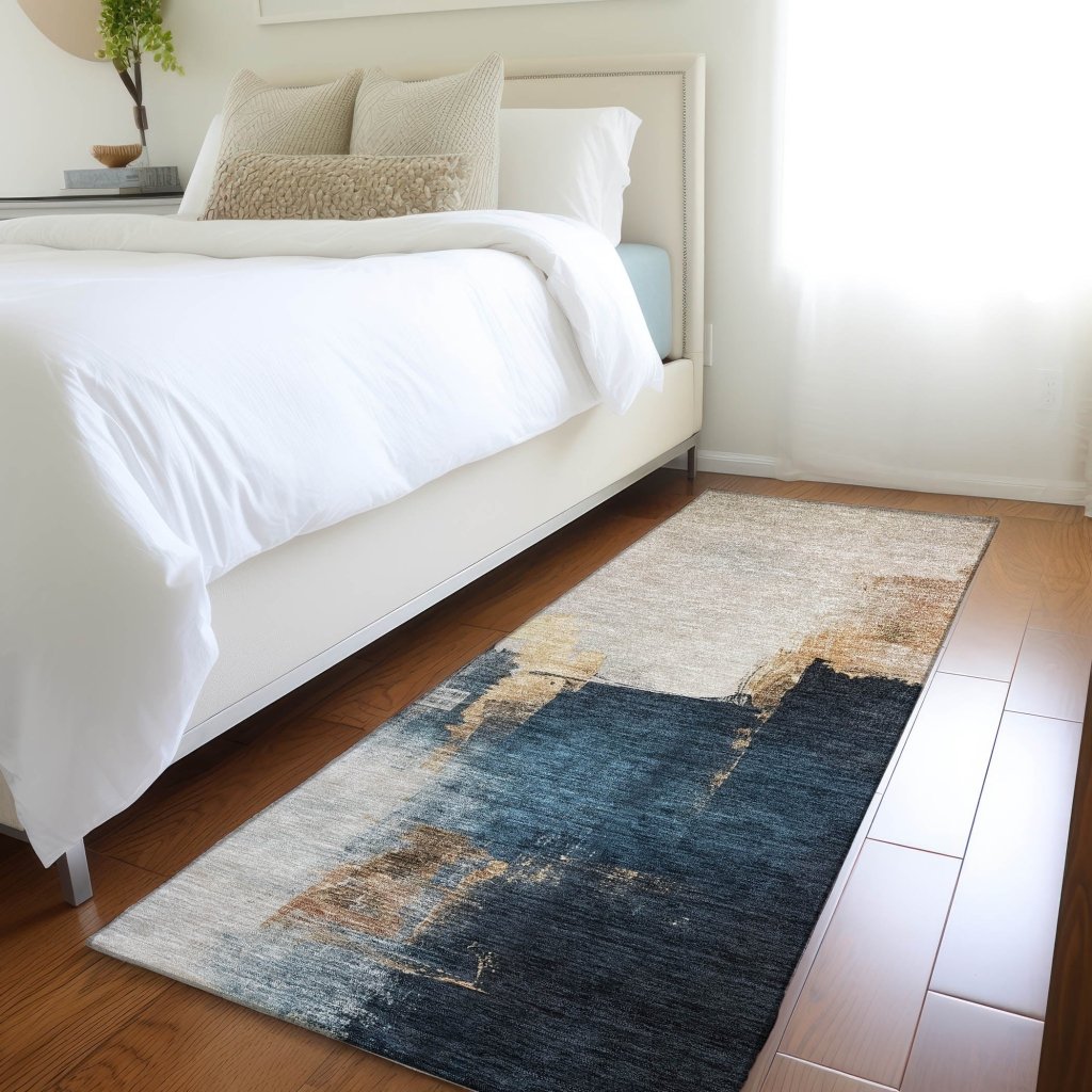LOOMLAN Rugs Looma Brown Washable Indoor-Outdoor Rug