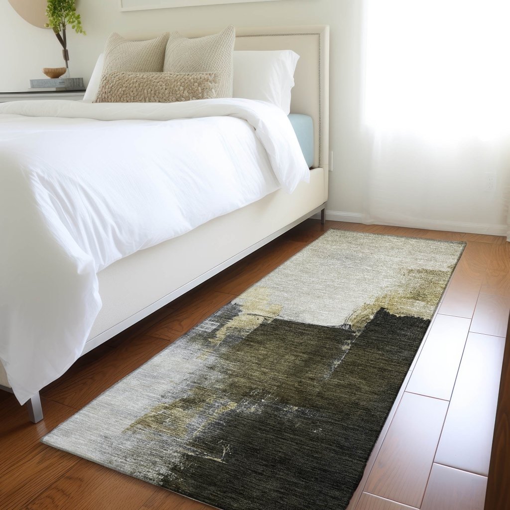 LOOMLAN Rugs Looma Khaki Washable Indoor-Outdoor Rug