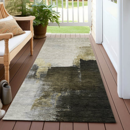 LOOMLAN Rugs Looma Khaki Washable Indoor-Outdoor Rug