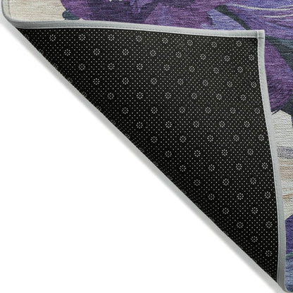 LOOMLAN Rugs Loomara Purple Washable Indoor-Outdoor Rug