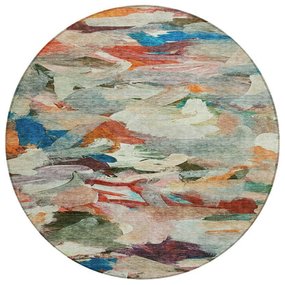 LOOMLAN Rugs Loomari Green Washable Indoor-Outdoor Rug