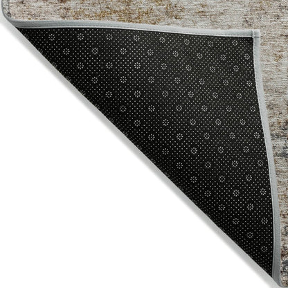 LOOMLAN Rugs Loomelle Ivory Washable Indoor-Outdoor Rug