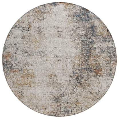 LOOMLAN Rugs Loomelle Ivory Washable Indoor-Outdoor Rug