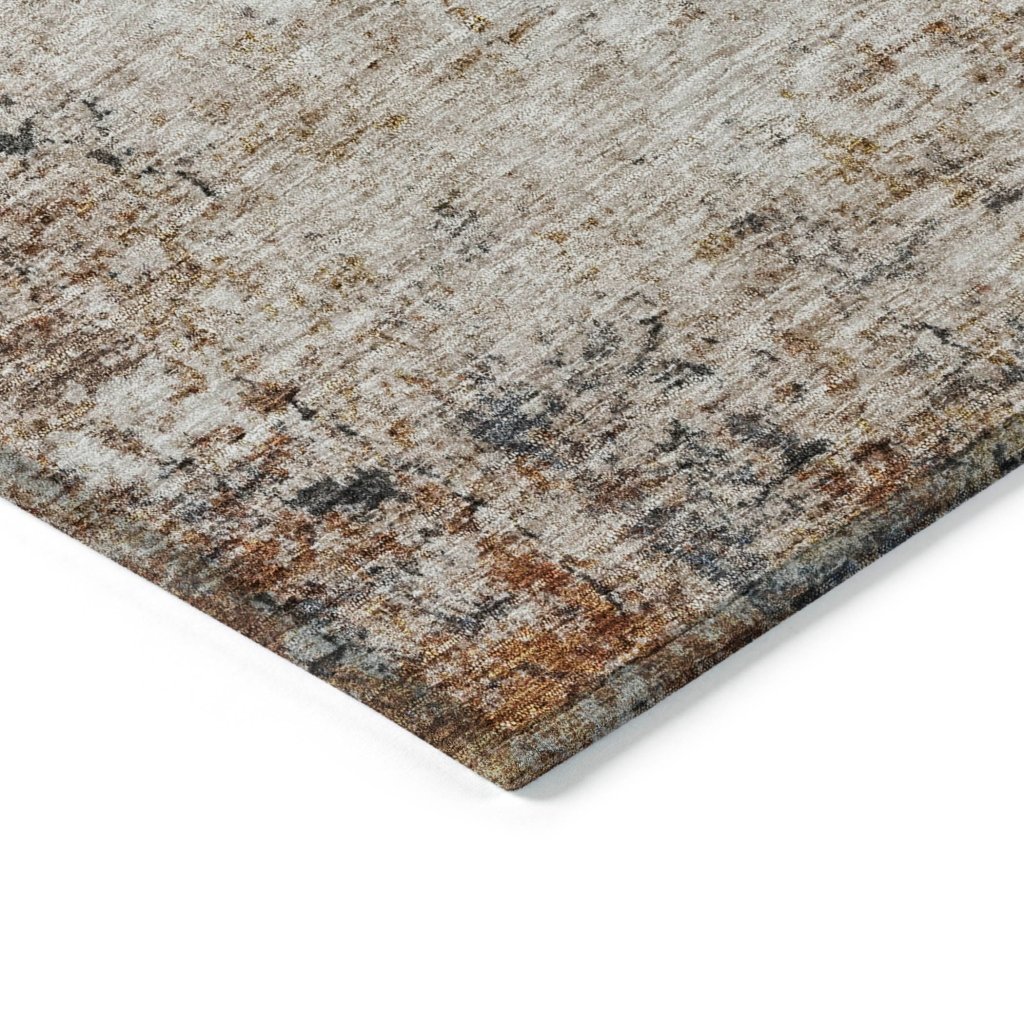 LOOMLAN Rugs Loomelle Ivory Washable Indoor-Outdoor Rug