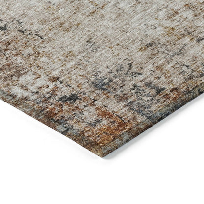 LOOMLAN Rugs Loomelle Ivory Washable Indoor-Outdoor Rug