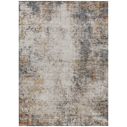 LOOMLAN Rugs Loomelle Ivory Washable Indoor-Outdoor Rug