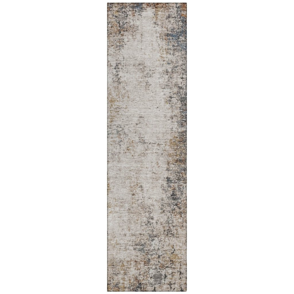 LOOMLAN Rugs Loomelle Ivory Washable Indoor-Outdoor Rug