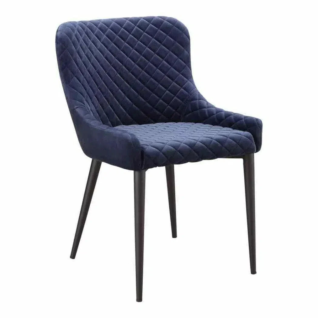 Etta Contemporary Polyester Armless Dining Chair