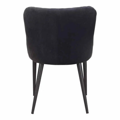 Etta Contemporary Polyester Armless Dining Chair