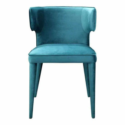 Jennaya Polyester Upholstered Art Deco Dining Chair