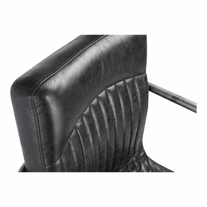 Ansel Grazed Leather Dining Chair (Set Of 2)