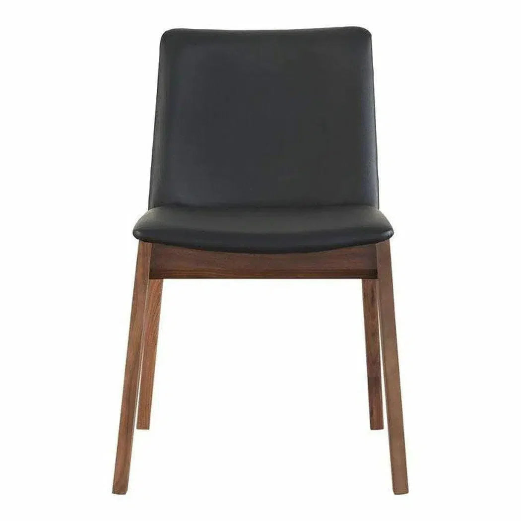 Deco Polyester Upholstered Modern Dining Chair (Set Of 2)