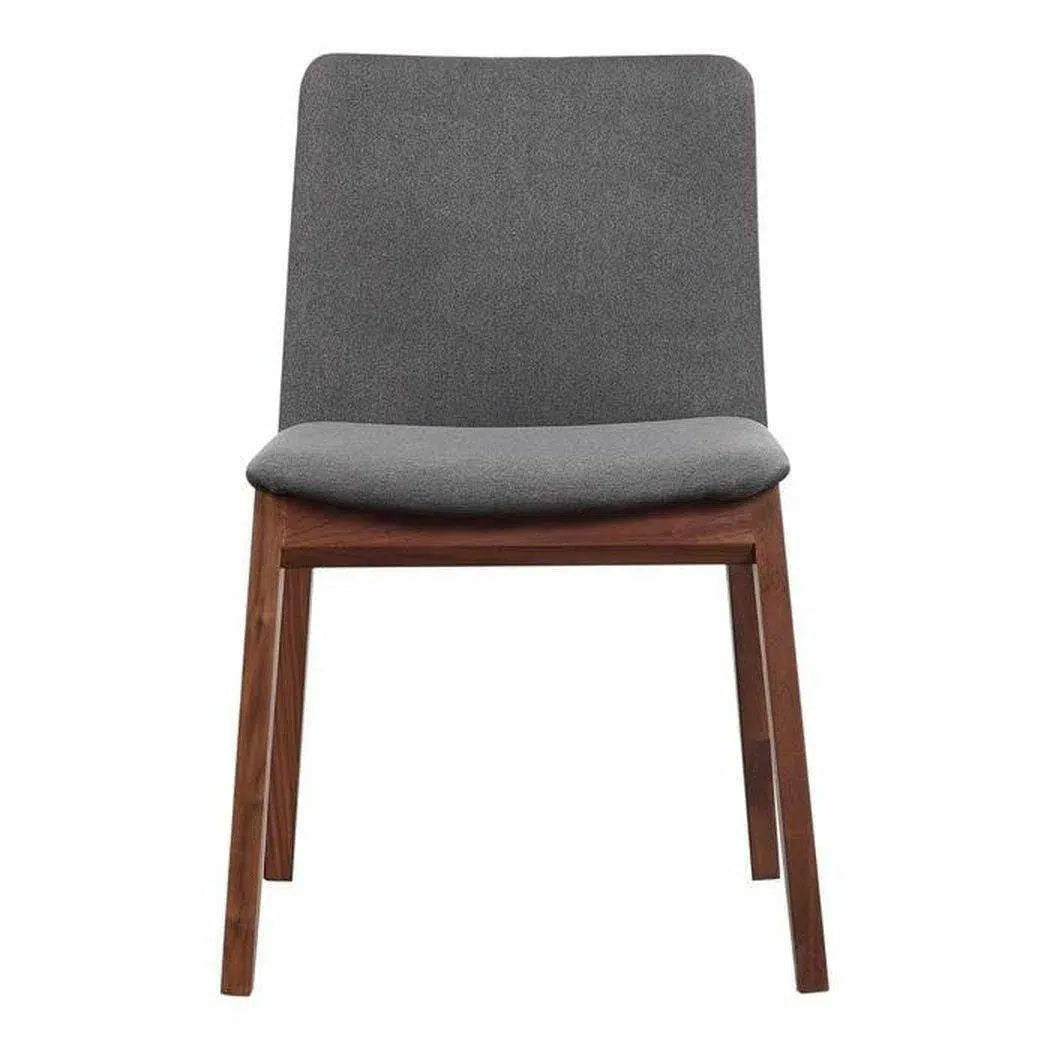 Deco Polyester Upholstered Modern Dining Chair (Set Of 2)