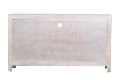 LOOMLAN Reclaimed wood planked style whitewashed Cabinet