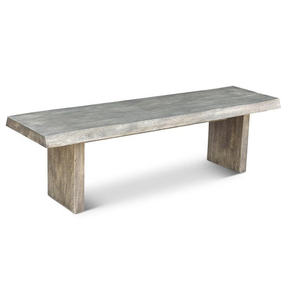 65" Brooks Solid Acacia Wood Bench