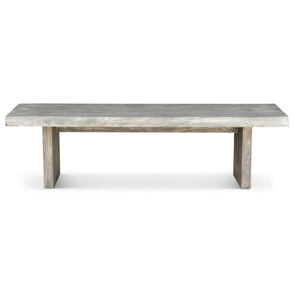 65" Brooks Solid Acacia Wood Bench
