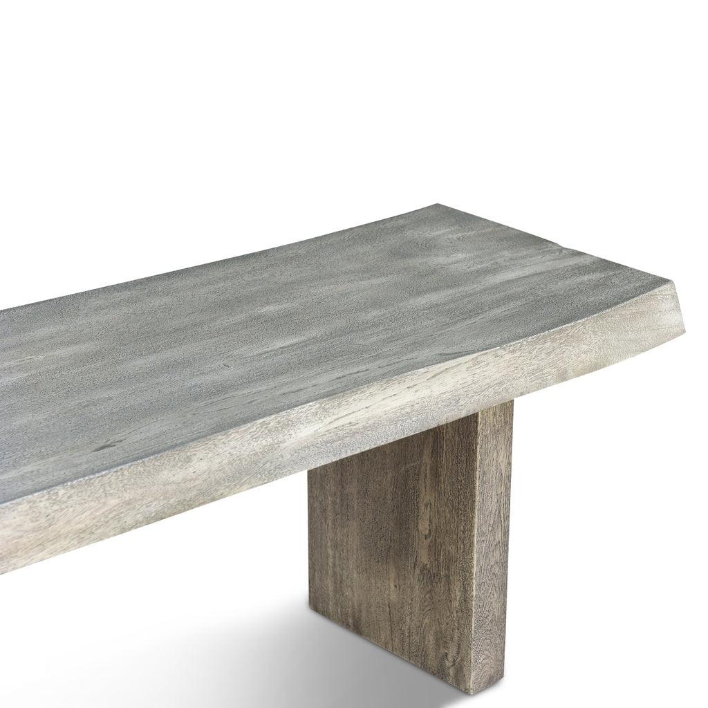 65" Brooks Solid Acacia Wood Bench