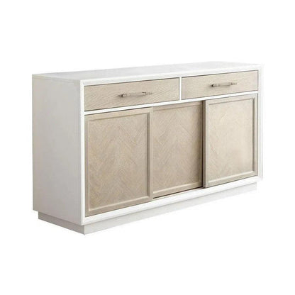 66" Solid Wood Boca Credenza With Sliding Doors Sideboards LOOMLAN By Panama Jack