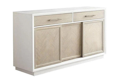 66" Solid Wood Boca Credenza With Sliding Doors Sideboards LOOMLAN By Panama Jack