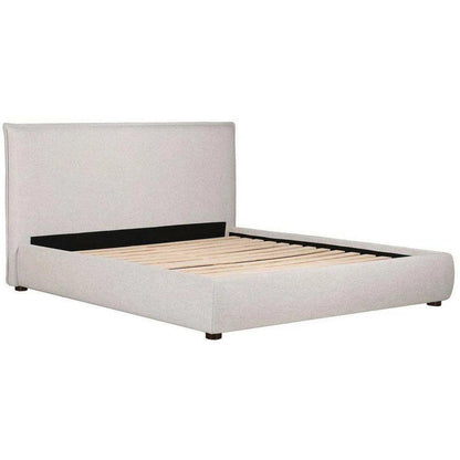 Luzon Linen Light Grey Bed Frame