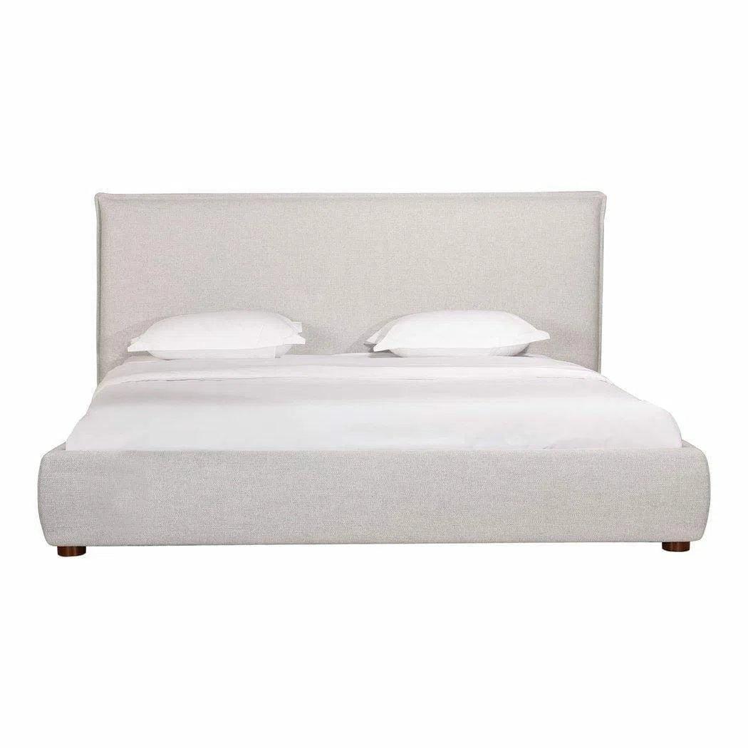 Luzon Linen Light Grey Bed Frame