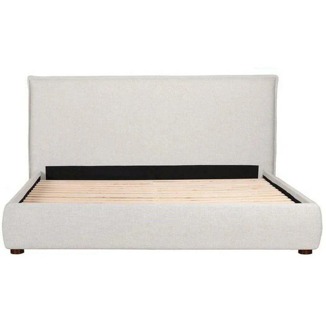 Luzon Linen Light Grey Bed Frame