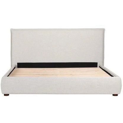 Luzon Linen Light Grey Bed Frame