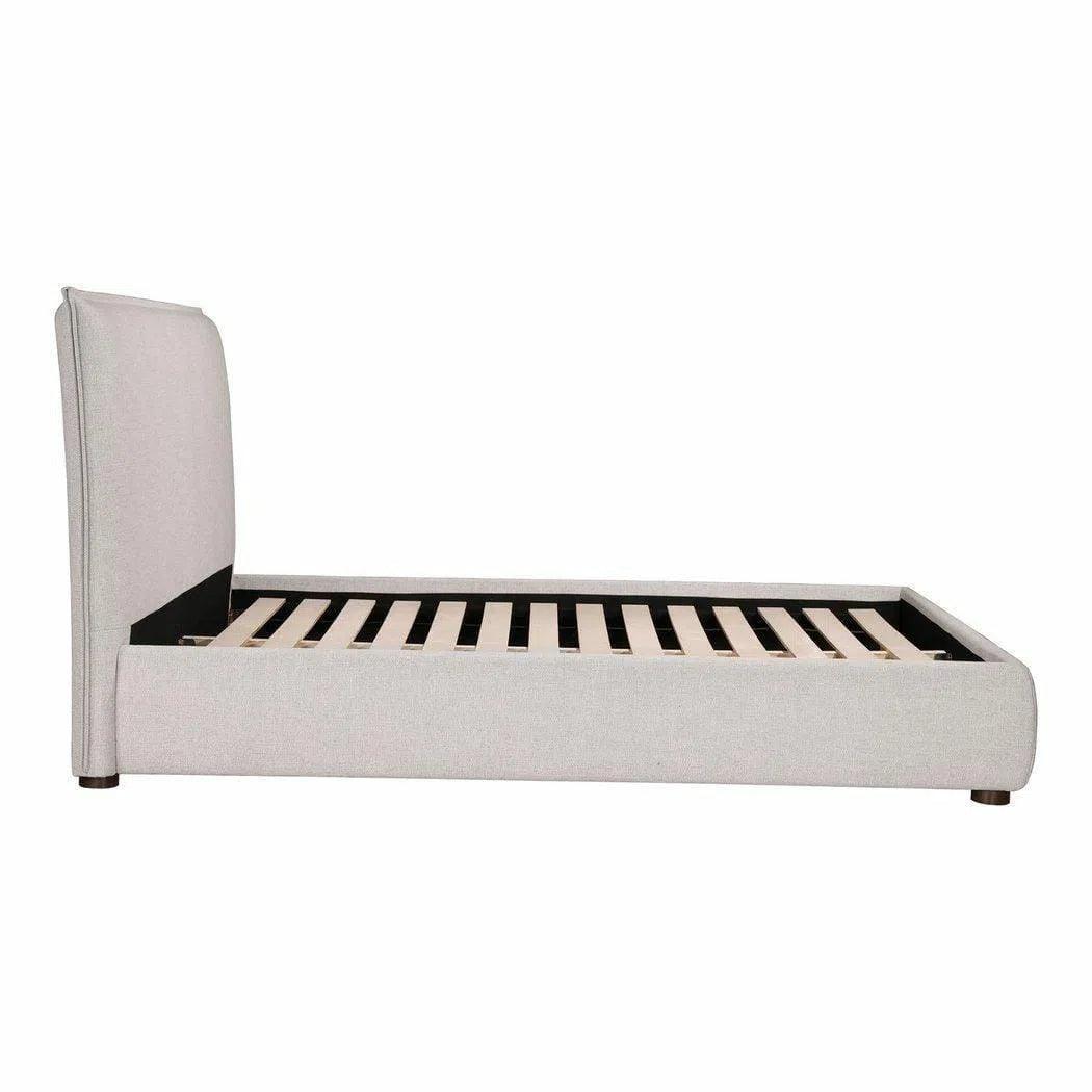 Luzon Linen Light Grey Bed Frame