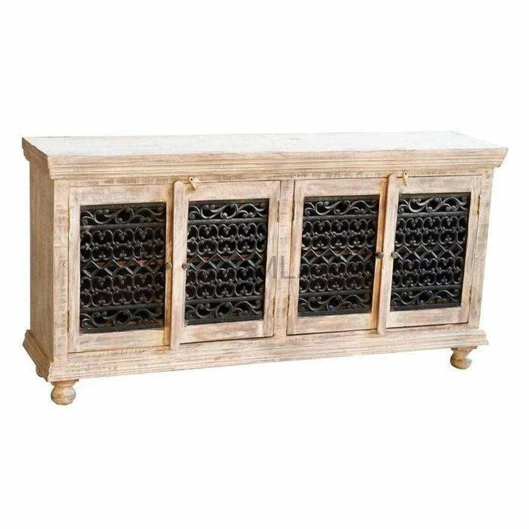 LOOMLAN Sideboard Server With Iron Accent Doors