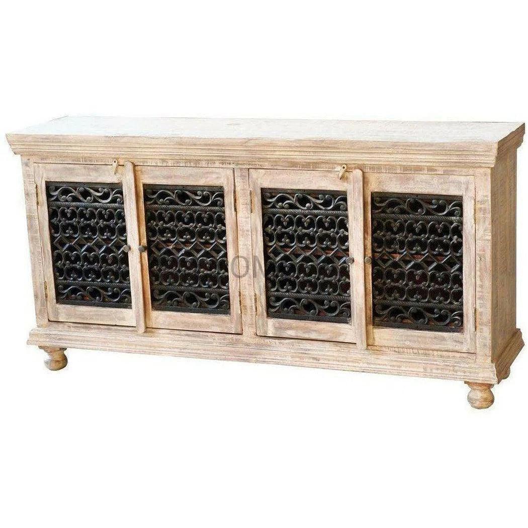 LOOMLAN Sideboard Server With Iron Accent Doors
