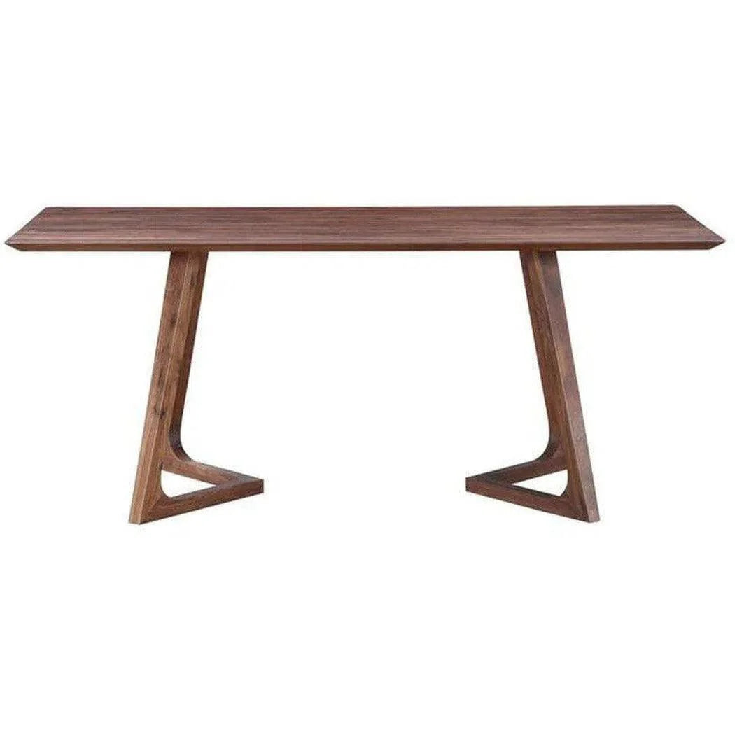 Moe's Home Dining Table Rectangular Brown Mid-Century