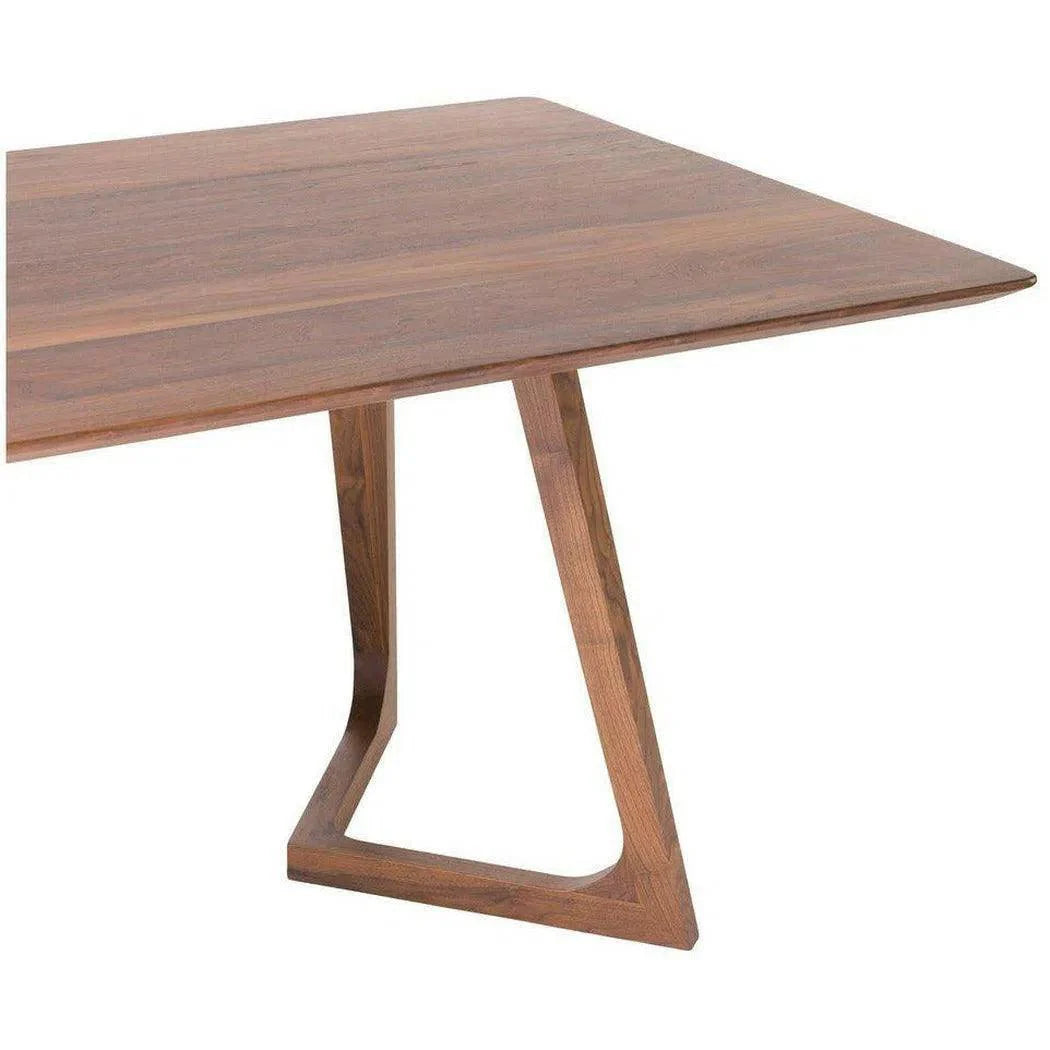 Moe's Home Dining Table Rectangular Brown Mid-Century