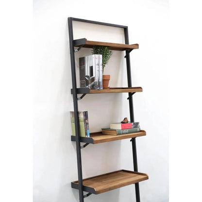 79" Reclaimed Teak Rustic Rectangle Wall Rack Mix and Match Wall Shelves & Ledgers LOOMLAN By LH Imports