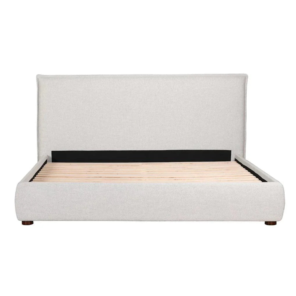 Luzon Linen Light Grey Bed Frame