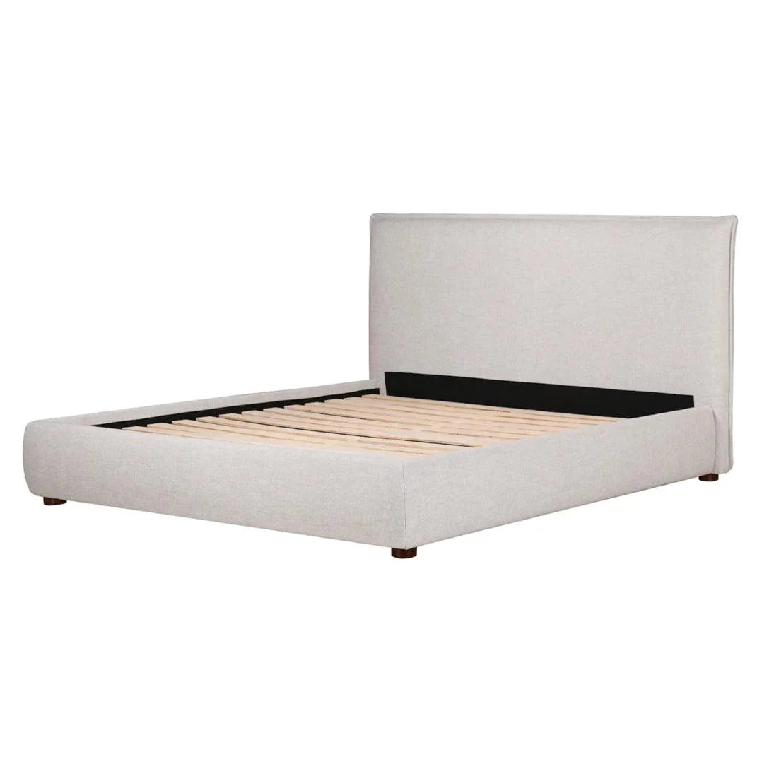 Luzon Linen Light Grey Bed Frame
