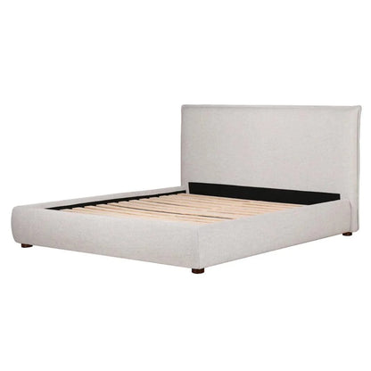 Luzon Linen Light Grey Bed Frame