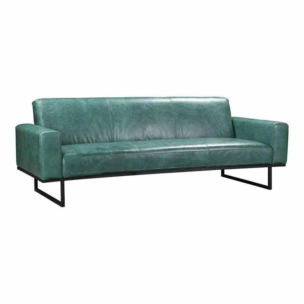 86.5 Inch Sofa Green Modern Sofas & Loveseats LOOMLAN By Moe's Home