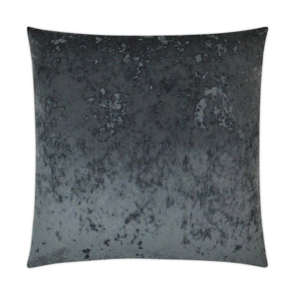 A La Mode Charcoal Solid Grey Large Throw Pillow With Insert Throw Pillows LOOMLAN By D.V. Kap