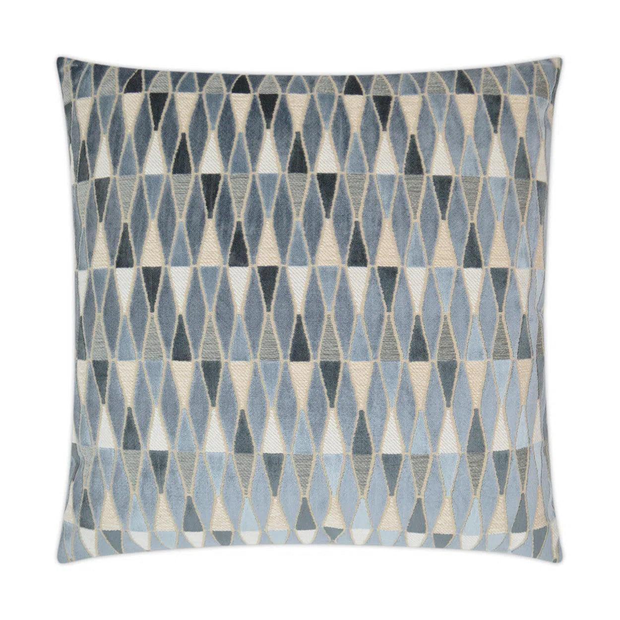 D.V. Kap Abrash Atlantic Slate Blue Large Throw Pillow Insert