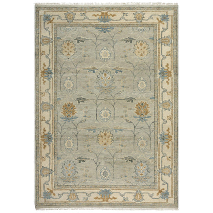 Aero Border Beige Large Area Rugs For Living Room Area Rugs LOOMLAN By LOOMLAN