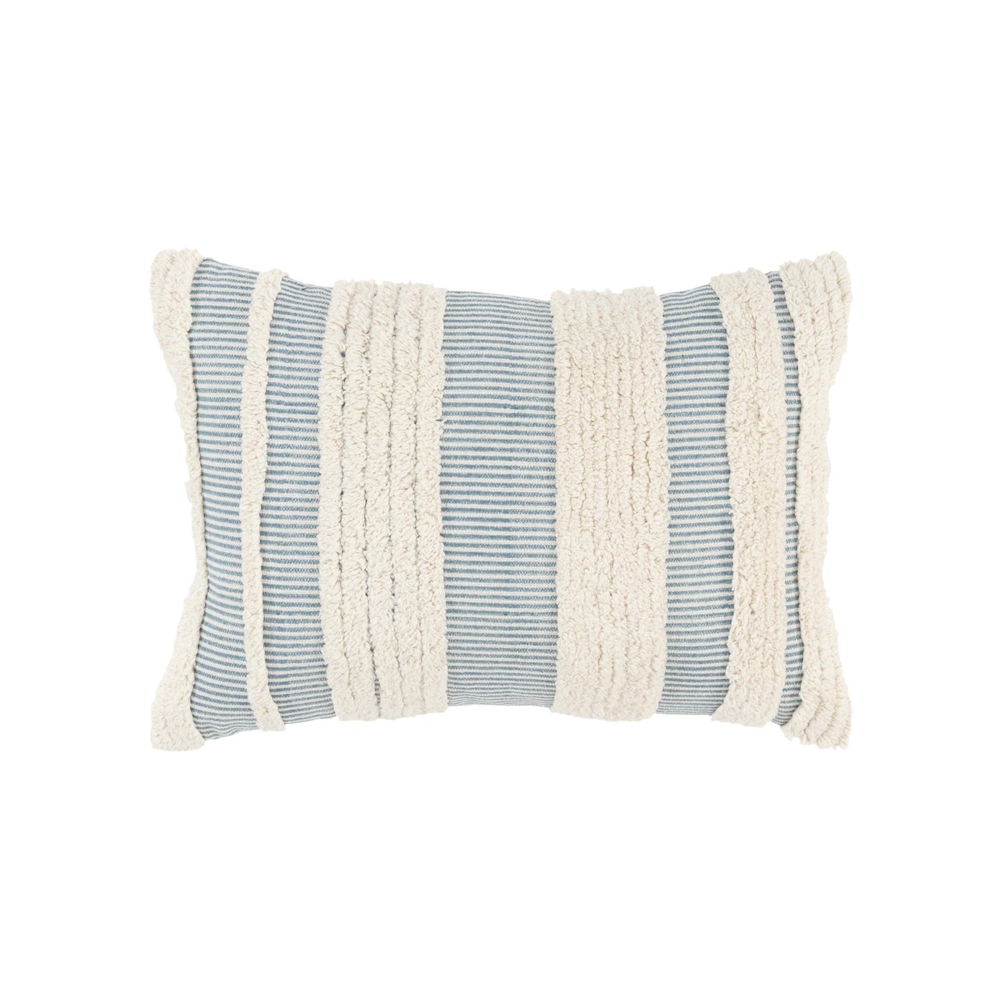 Alex Striped Long Lumbar Pillow For Couch or Chair Throw Pillows LOOMLAN By LOOMLAN