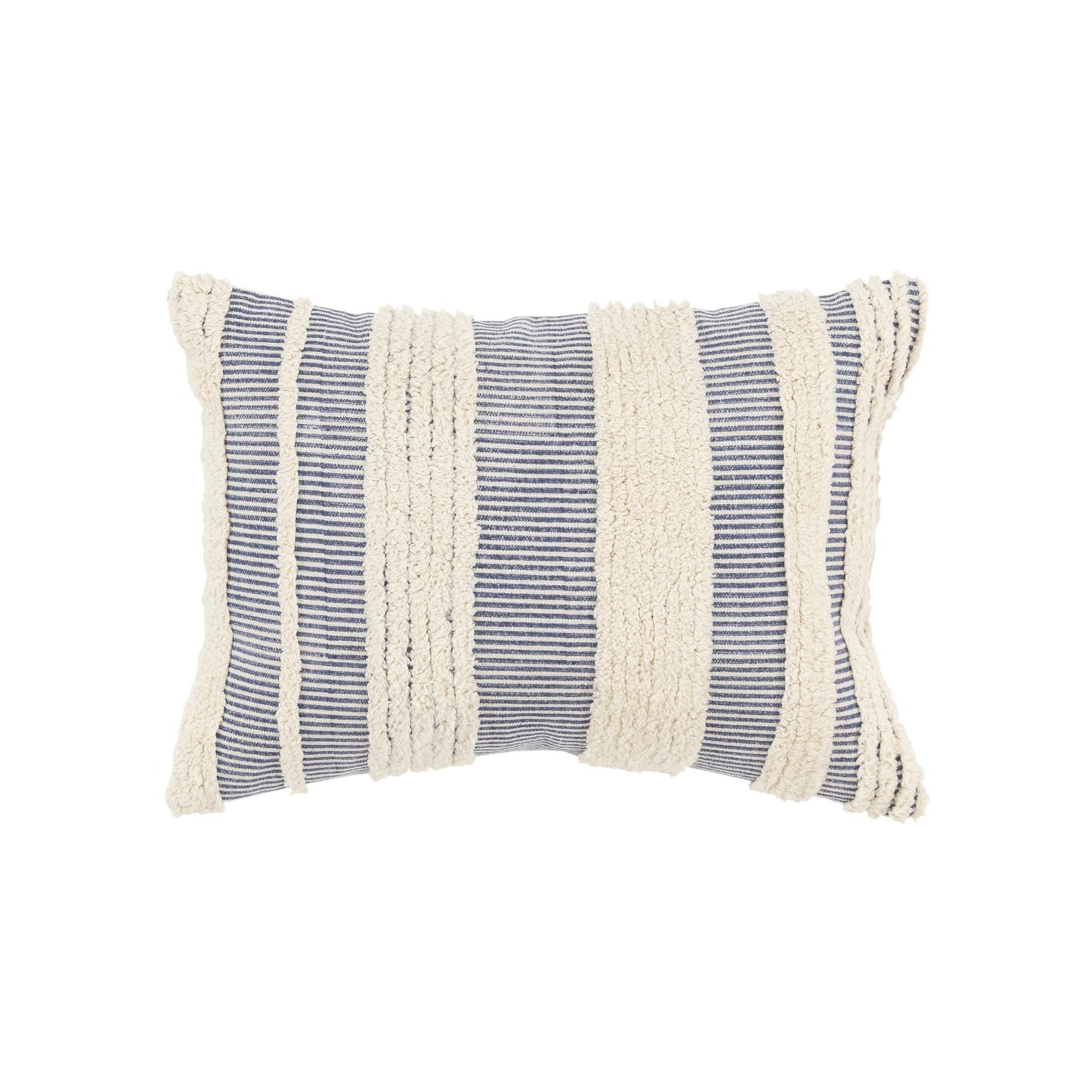 Alex Striped Long Lumbar Pillow For Couch or Chair Throw Pillows LOOMLAN By LOOMLAN