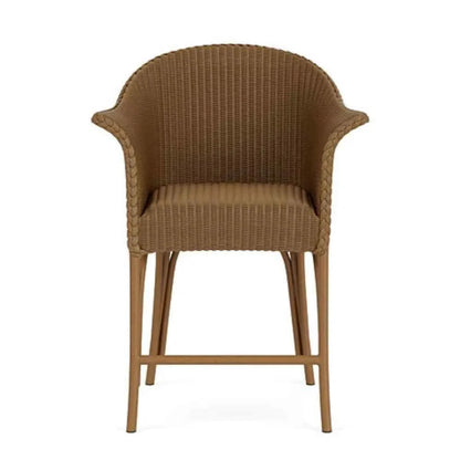 All Seasons Balcony Stool With Padded Seat Wicker Outdoor Furniture Outdoor Accent Chairs LOOMLAN By Lloyd Flanders